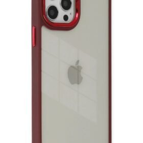 iPhone 12 Pro Max Kılıf Dora Kapak - Kırmızı-(5796)