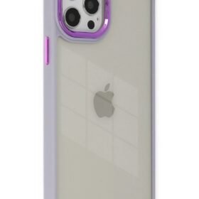 iPhone 12 Pro Max Kılıf Dora Kapak - Lila-(5796)