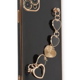 iPhone 11 Pro Kılıf Esila Silikon - Siyah-(5796)