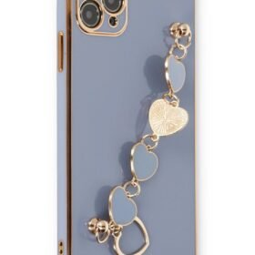 iPhone 11 Pro Kılıf Esila Silikon - Gri-(5796)