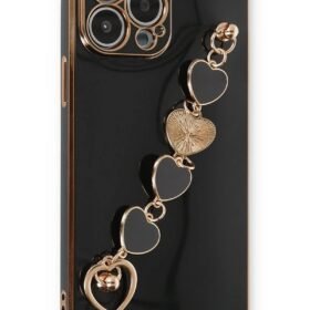 iPhone 13 Pro Kılıf Esila Silikon - Siyah-(5796)