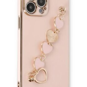 iPhone 13 Pro Kılıf Esila Silikon - Pudra-(5796)