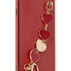 iPhone 6 Kılıf Esila Silikon - Kırmızı-(5796)