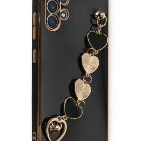 Samsung Galaxy A32 Kılıf Esila Silikon - Siyah-(5796)