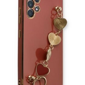 Samsung Galaxy A32 Kılıf Esila Silikon - Kırmızı-(5796)