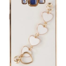 Samsung Galaxy J7 Kılıf Esila Silikon - Beyaz-(5796)