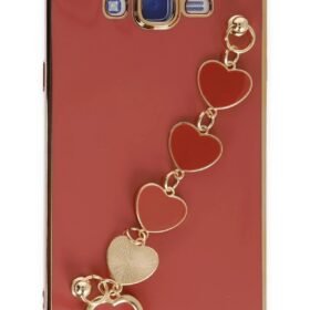 Samsung Galaxy J7 Kılıf Esila Silikon - Kırmızı-(5796)