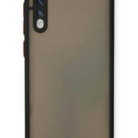 Samsung Galaxy A30S Kılıf Montreal Silikon Kapak - Siyah-(5796)