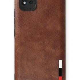 Realme C11 2021 Kılıf Loop Deri Silikon - Kahverengi-(5796)