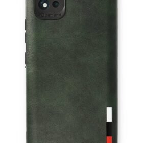 Realme C11 2021 Kılıf Loop Deri Silikon - Yeşil-(5796)