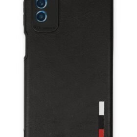 Samsung Galaxy M52 5G Kılıf Loop Deri Silikon - Siyah-(5796)