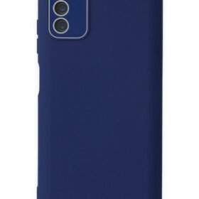 Samsung Galaxy A03S Kılıf Lansman Glass Kapak - Sky Blue-(5796)