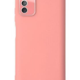 Samsung Galaxy A03S Kılıf Lansman Glass Kapak - Pembe-(5796)