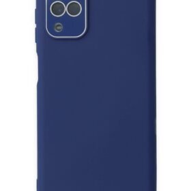 Samsung Galaxy A22 Kılıf Lansman Glass Kapak - Sky Blue-(5796)