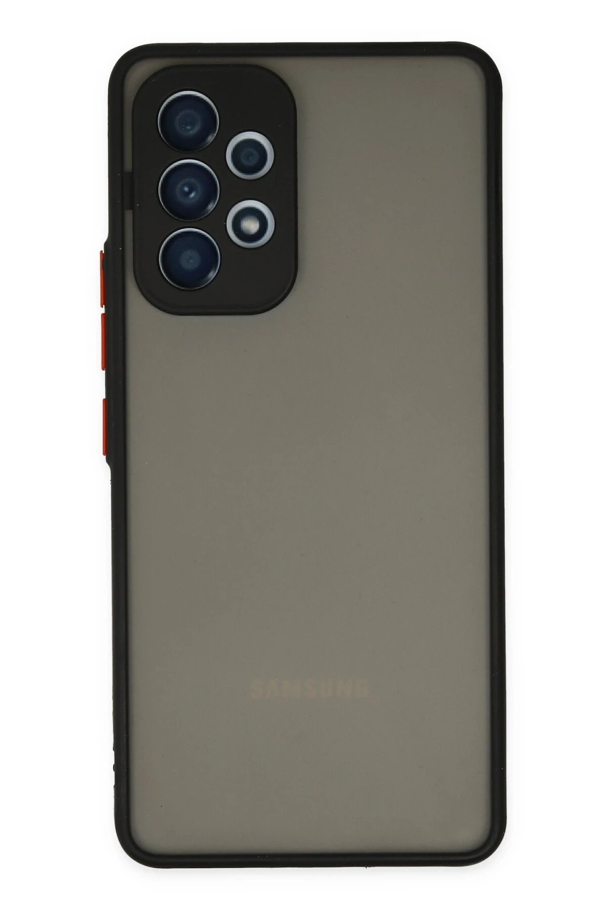 Samsung Galaxy A23 4G Kılıf Montreal Silikon Kapak - Siyah-(5796)