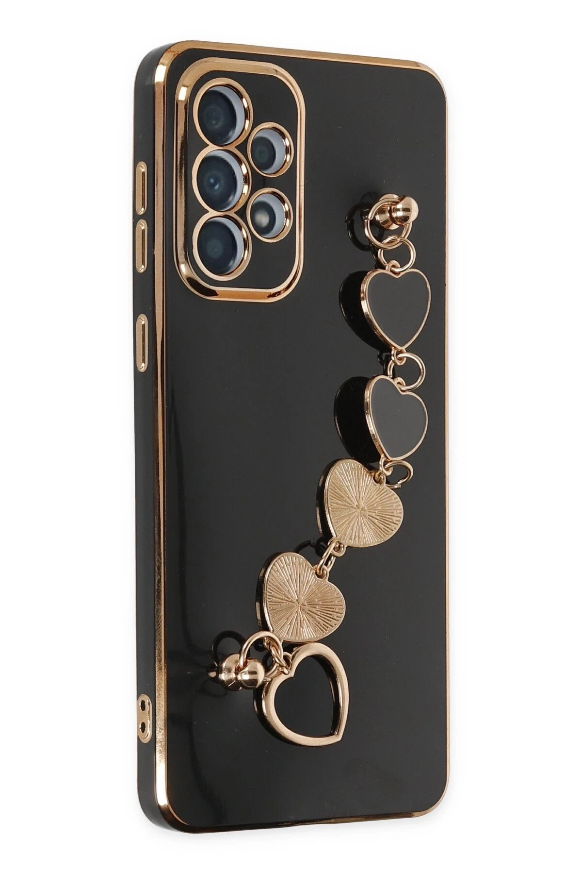 Samsung Galaxy A53 5G Kılıf Esila Silikon - Siyah-(5796)