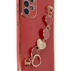 Samsung Galaxy A53 5G Kılıf Esila Silikon - Kırmızı-(5796)