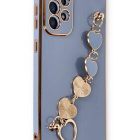 Samsung Galaxy A53 5G Kılıf Esila Silikon - Gri-(5796)