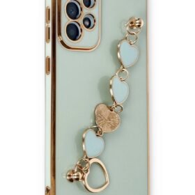 Samsung Galaxy A53 5G Kılıf Esila Silikon - Su Yeşili-(5796)