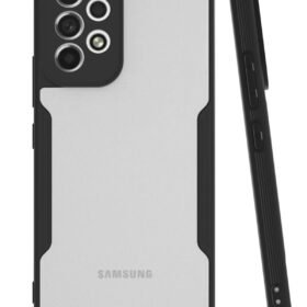 Samsung Galaxy A53 5G Kılıf Platin Silikon - Siyah-(5796)