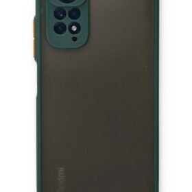 Xiaomi Redmi Note 11 Kılıf Montreal Silikon Kapak - Yeşil-(5796)