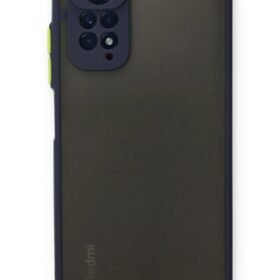 Xiaomi Redmi Note 11 Pro Kılıf Montreal Silikon Kapak - Lacivert-(5796)