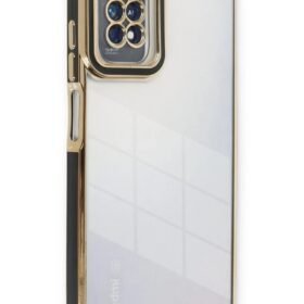 Xiaomi Redmi Note 11 Kılıf Liva Lens Silikon - Siyah-(5796)