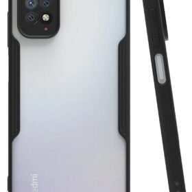 Xiaomi Redmi Note 11 Kılıf Platin Silikon - Siyah-(5796)