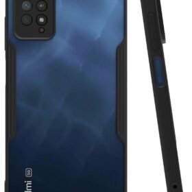 Xiaomi Redmi Note 11 Pro Kılıf Platin Silikon - Siyah-(5796)