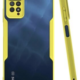 Xiaomi Redmi Note 11 Pro Kılıf Platin Silikon - Sarı-(5796)