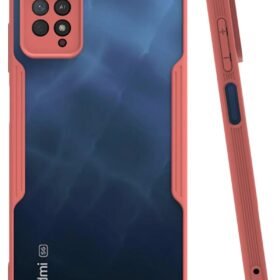 Xiaomi Redmi Note 11 Pro Kılıf Platin Silikon - Pembe-(5796)
