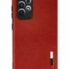 Samsung Galaxy A73 5G Kılıf Loop Deri Silikon - Kırmızı-(5796)