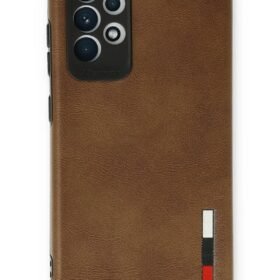 Samsung Galaxy A73 5G Kılıf Loop Deri Silikon - Kahverengi-(5796)