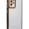 Samsung Galaxy A73 5G Kılıf Liva Lens Silikon - Mavi-(5796)