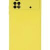 Xiaomi Poco X4 Pro 5G Kılıf Nano içi Kadife Silikon - Sarı-(5796)