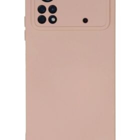 Xiaomi Poco X4 Pro 5G Kılıf Nano içi Kadife Silikon - Pudra-(5796)