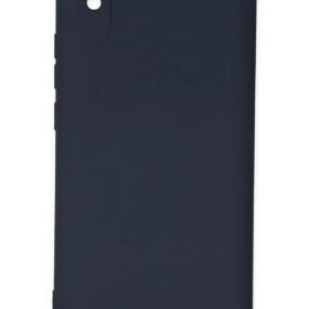 Xiaomi Redmi 9A Kılıf Nano içi Kadife Silikon - Lacivert-(5796)