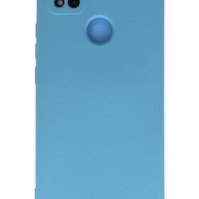 Xiaomi Redmi 9C Kılıf Nano içi Kadife Silikon - Mavi-(5796)