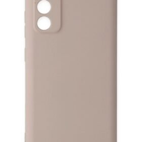 Samsung Galaxy S20 FE Kılıf Nano içi Kadife Silikon - Pudra-(5796)