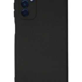 Samsung Galaxy M23 Kılıf Nano içi Kadife Silikon - Siyah-(5796)