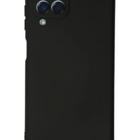 Samsung Galaxy M33 Kılıf Nano içi Kadife Silikon - Siyah-(5796)