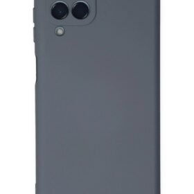 Samsung Galaxy M33 Kılıf Nano içi Kadife Silikon - Gri-(5796)