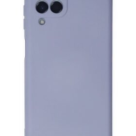 Samsung Galaxy M33 Kılıf Nano içi Kadife Silikon - Lila-(5796)