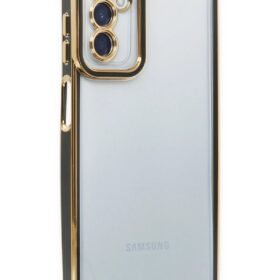 Samsung Galaxy M23 Kılıf Liva Lens Silikon - Siyah-(5796)