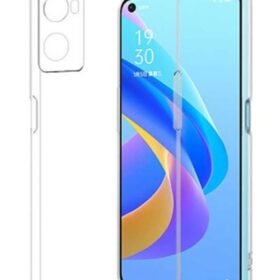 Oppo A96 Kılıf Lüx Şeffaf Silikon-(5796)