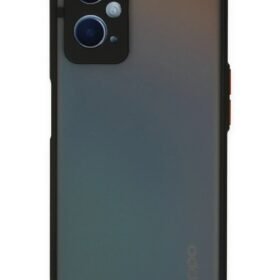 Oppo A96 Kılıf Montreal Silikon Kapak - Siyah-(5796)
