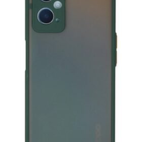 Oppo A96 Kılıf Montreal Silikon Kapak - Yeşil-(5796)