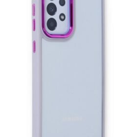 Samsung Galaxy A23 4G Kılıf Dora Kapak - Lila-(5796)