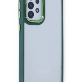 Samsung Galaxy A73 5G Kılıf Dora Kapak - Haki Yeşil-(5796)