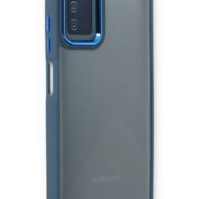 Samsung Galaxy A03S Kılıf Dora Kapak - Mavi-(5796)